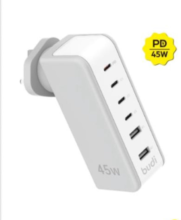 budi - 6 Outlet Plug(UK)