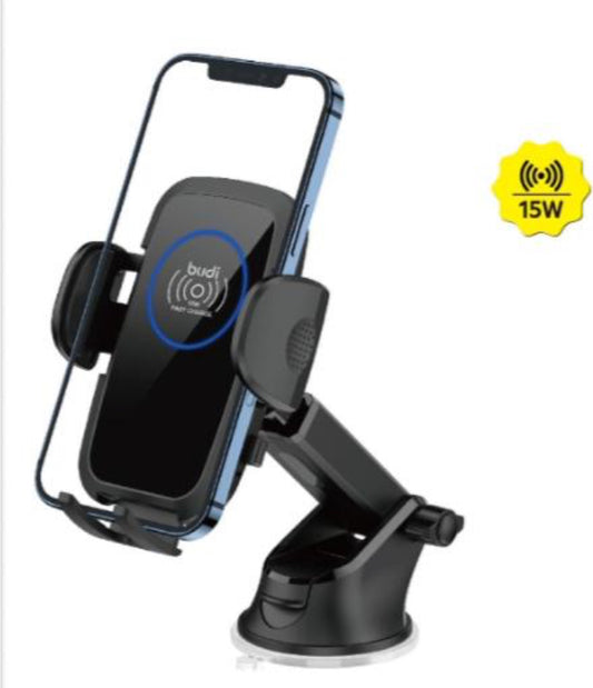 budi - Wireless Charger + Car Mount